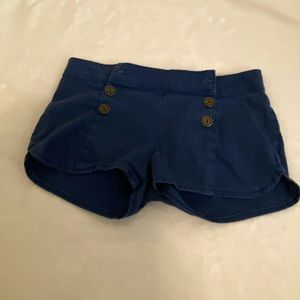 Navy blue shorts
